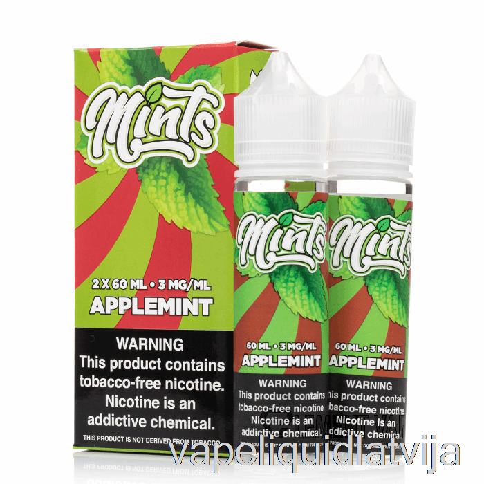 Applemint - Mints Vape Co - 120ml 0mg Vape šķidrums